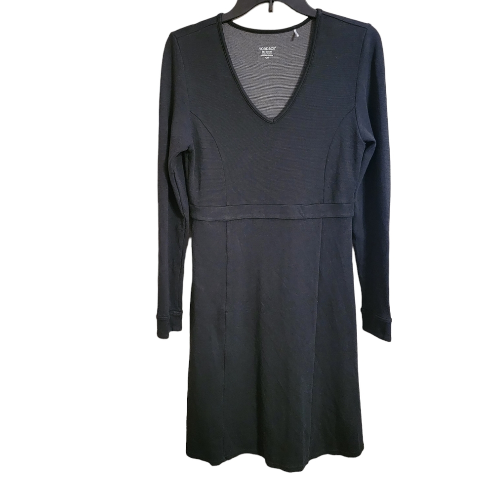 Toad & Co Black Long Sleeve Athlesuire Dress